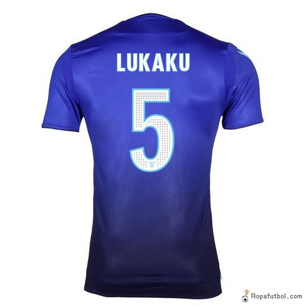 Camiseta Lazio Replica Tercera Ropa Lukaku 2017/18